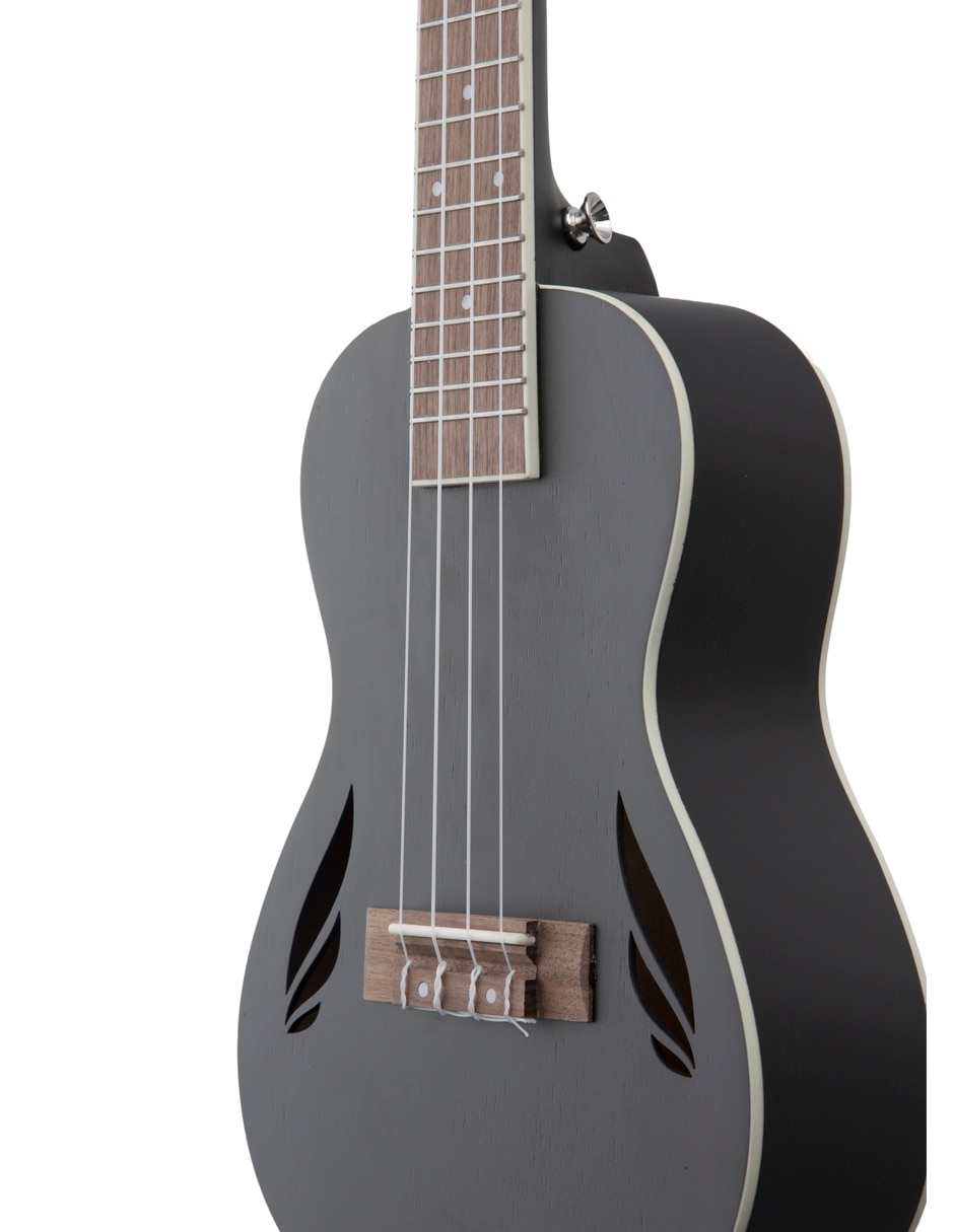 Ukelele concierto Bamboo U-23-VIO-BK-N de linden laminado