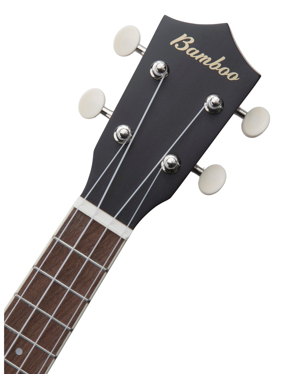 Ukelele concierto Bamboo U-23-VIO-BK-N de linden laminado