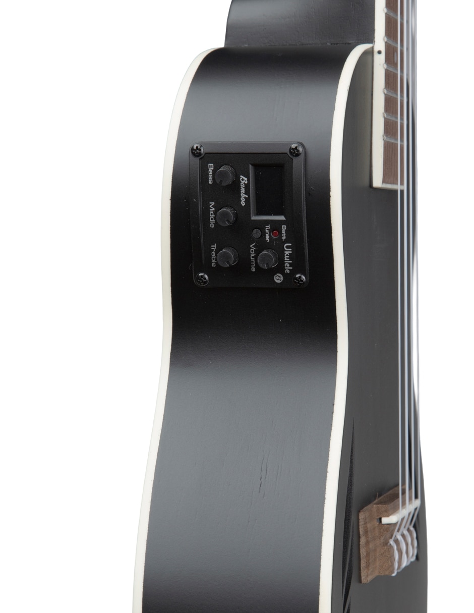 Ukelele concierto Bamboo U-23-VIO-BK-Q-N de Linden Laminado