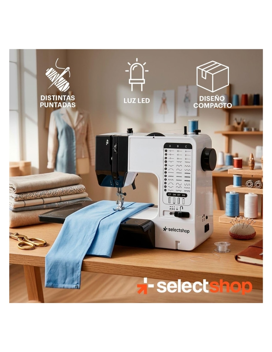 Maquina de coser portátil Selectshop