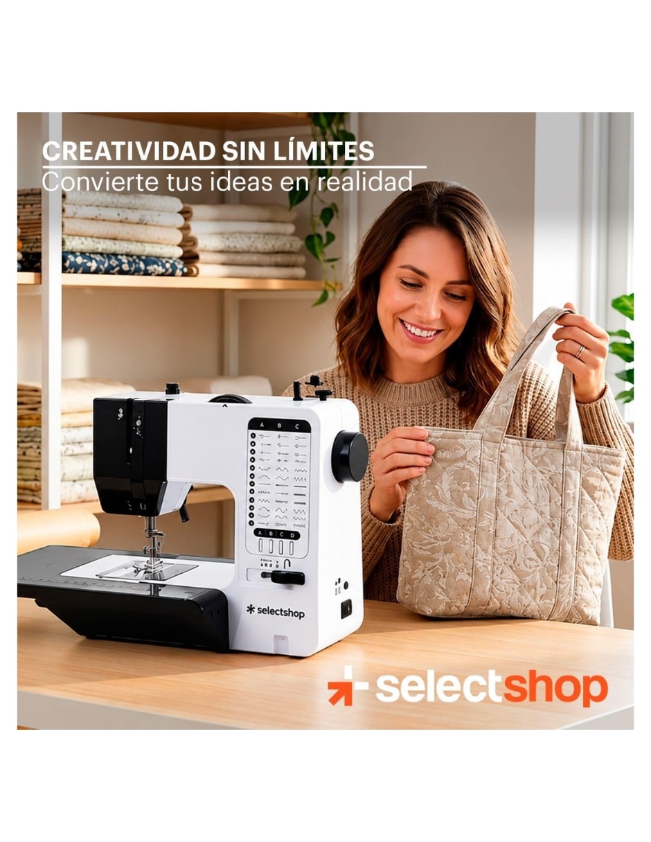 Maquina de coser portátil Selectshop