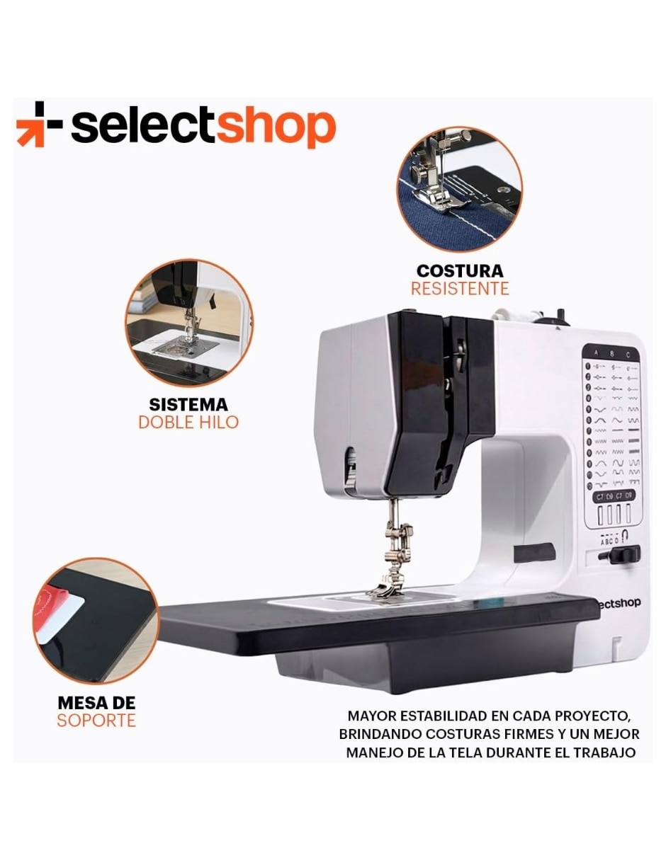 Maquina de coser portátil Selectshop