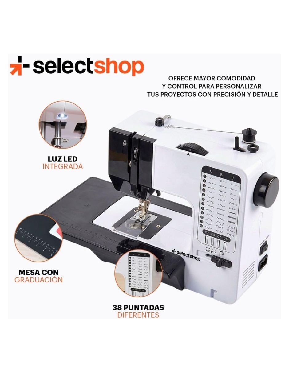 Maquina de coser portátil Selectshop