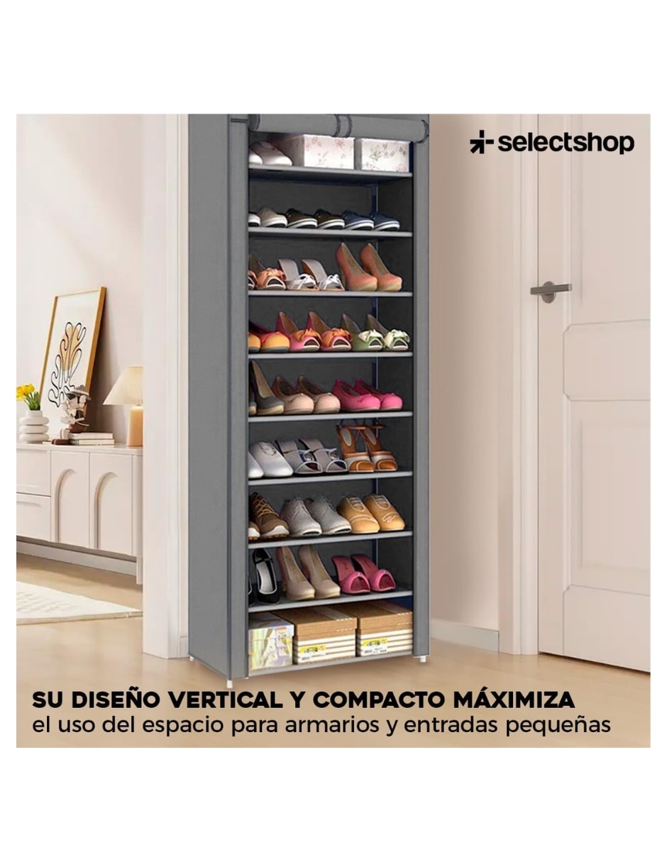 Zapatera armable mueble Selectshop para 27 pares de zapatos
