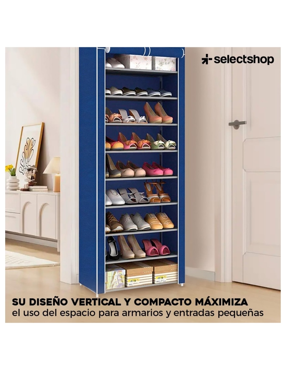 Zapatera armable mueble Selectshop para 27 pares de zapatos