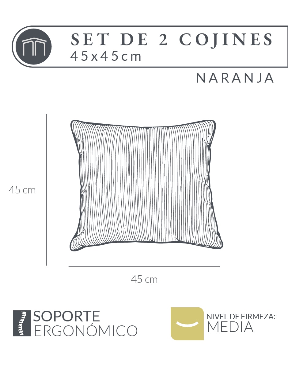 Cojín decorativo Japandi