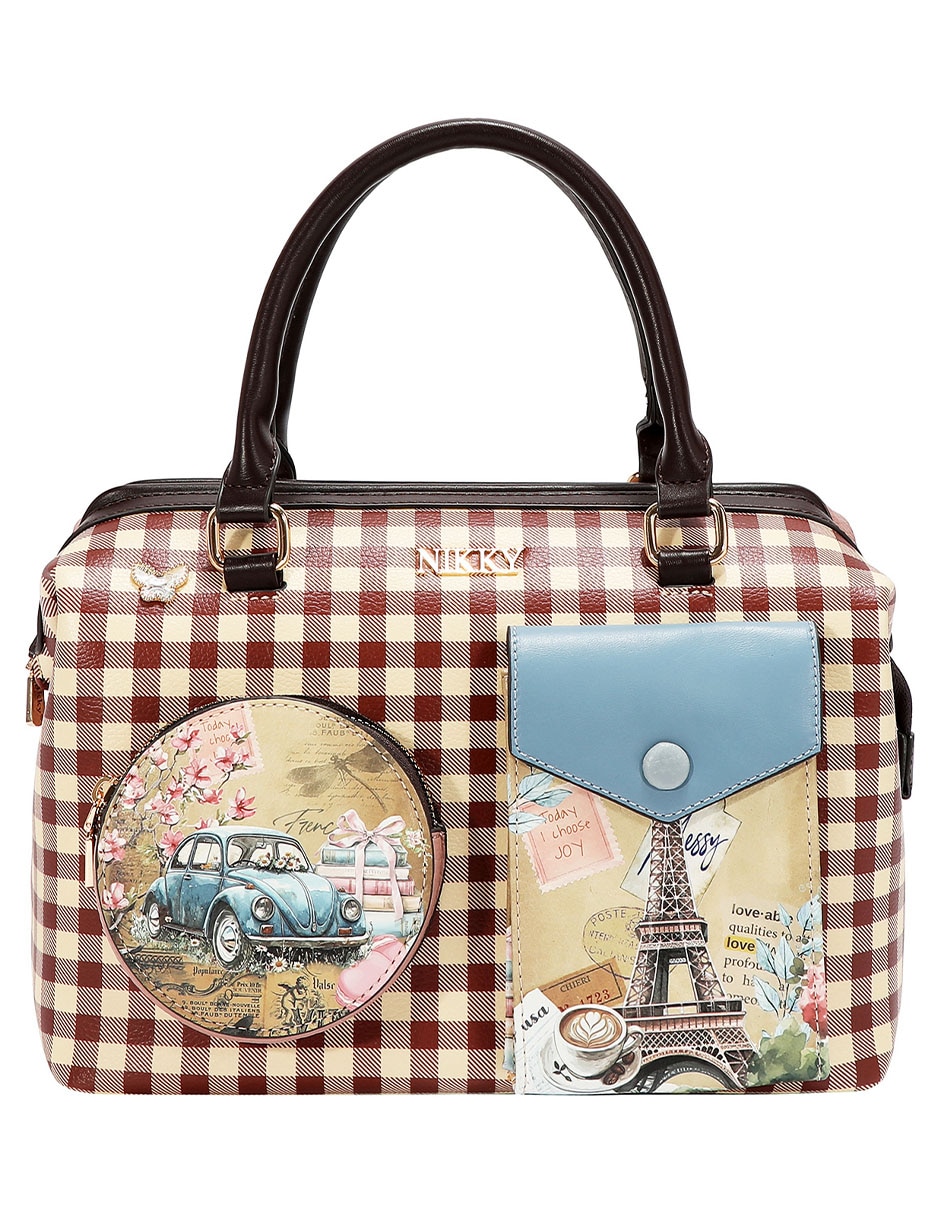 Set/bolsa dome chasing dreams de poliuretano para mujer