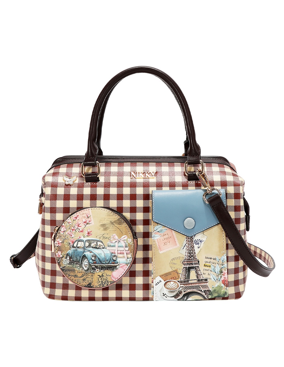Set/bolsa dome chasing dreams de poliuretano para mujer 5