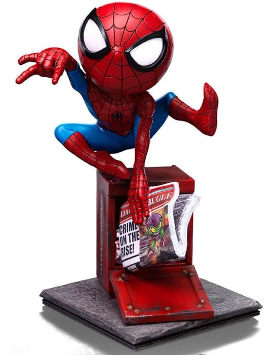 Figura de colección marvel comics spider-man iron studios