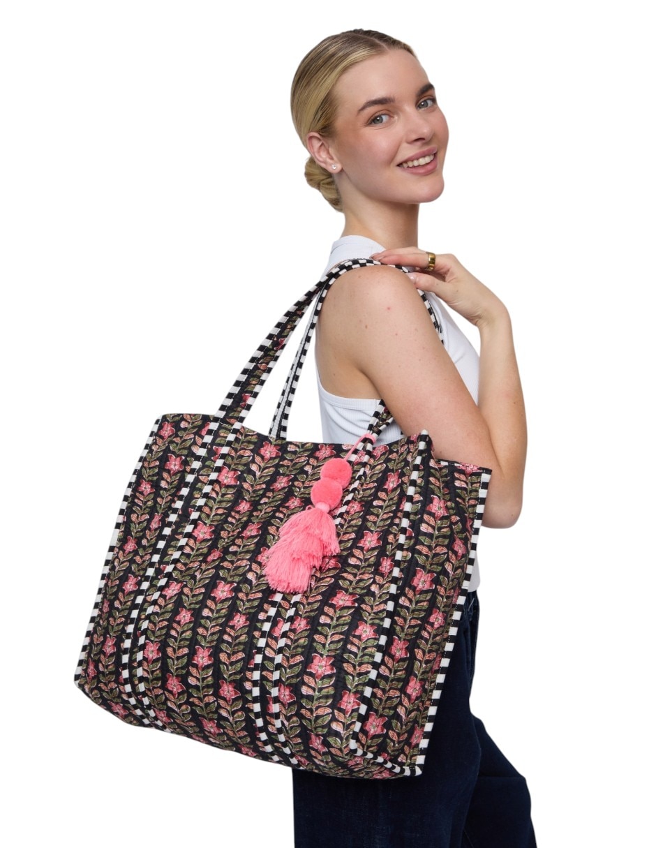 Bolsa porta laptop de algodón