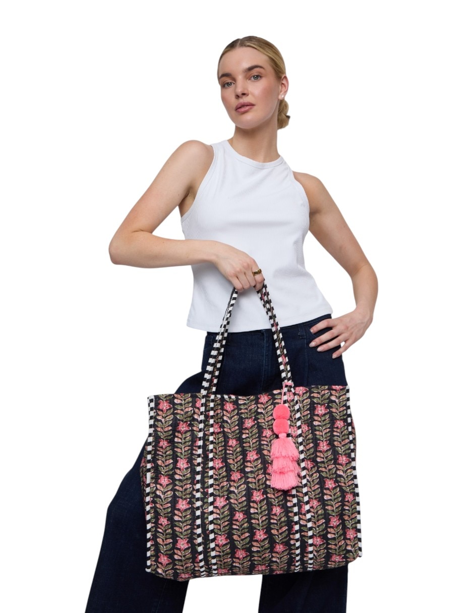 Bolsa porta laptop de algodón