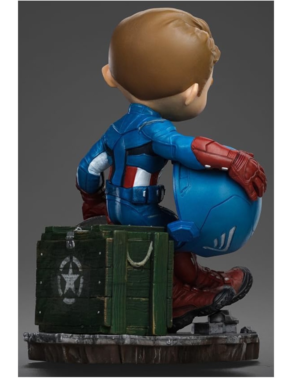 Figura de colección the infinity saga capitan america iron studios