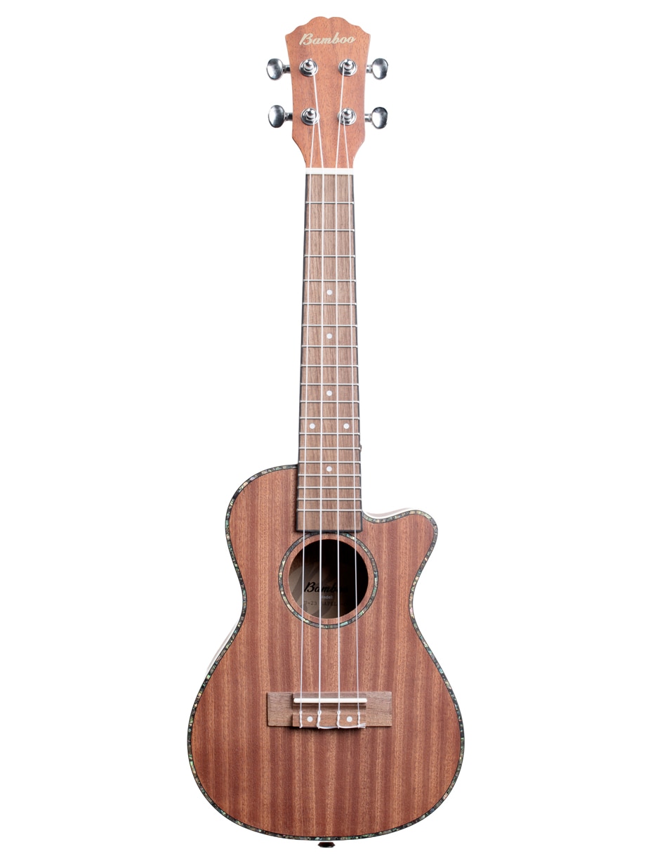 Ukelele Concierto U-23-sapele-c de sapele laminado