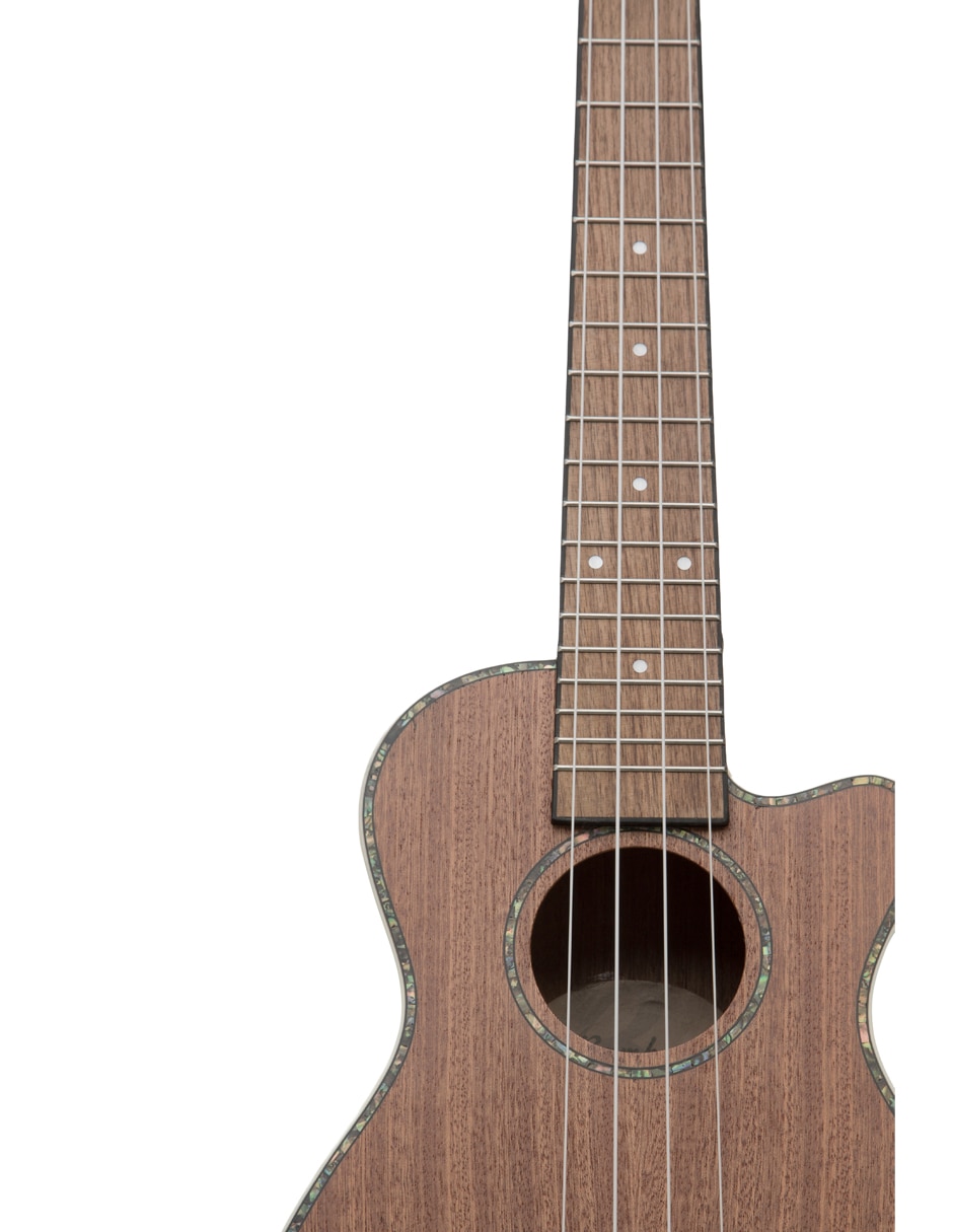 Ukelele Concierto Bamboo U-23-sapele-c de sapele laminado