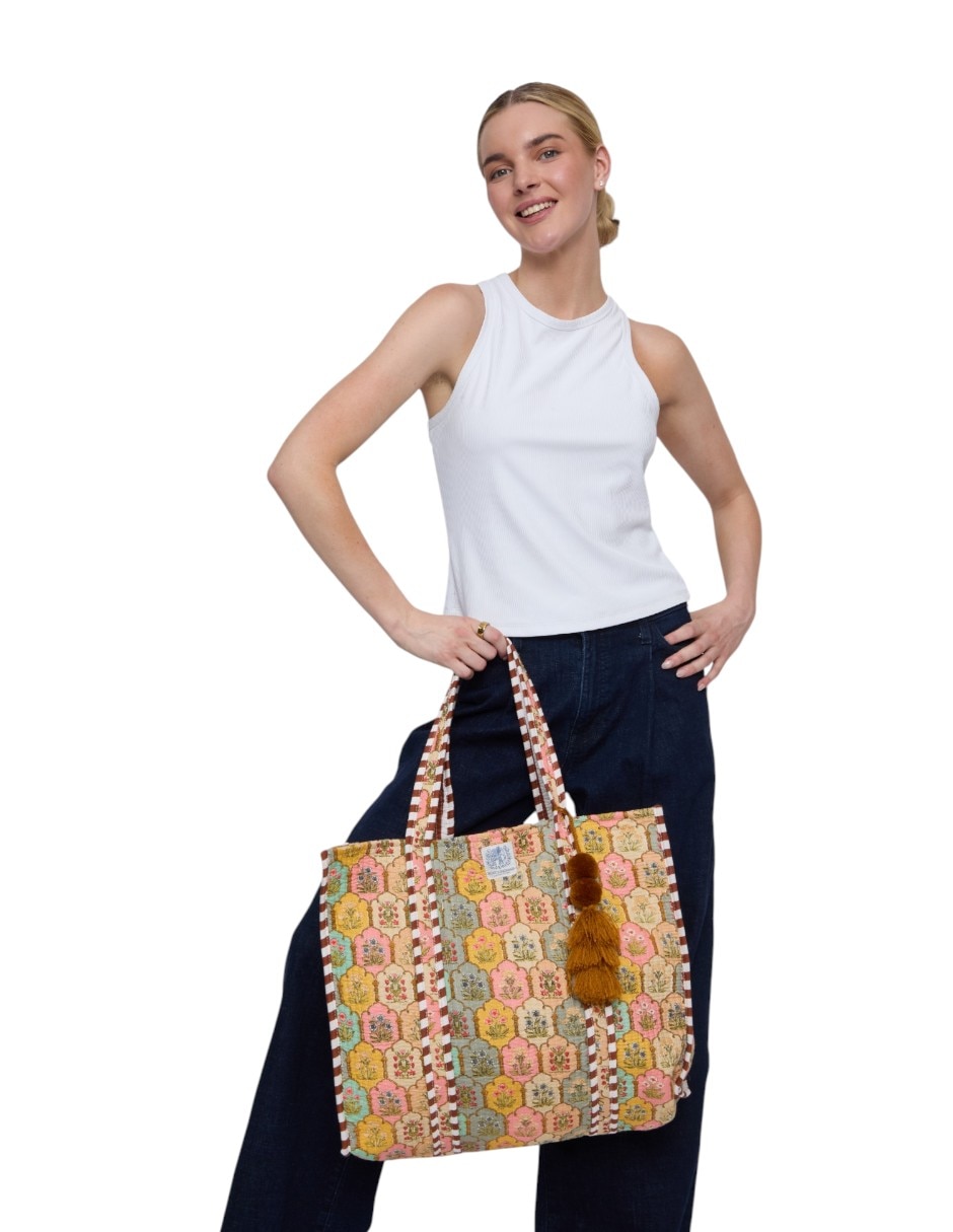Bolsa porta laptop de algodón 5