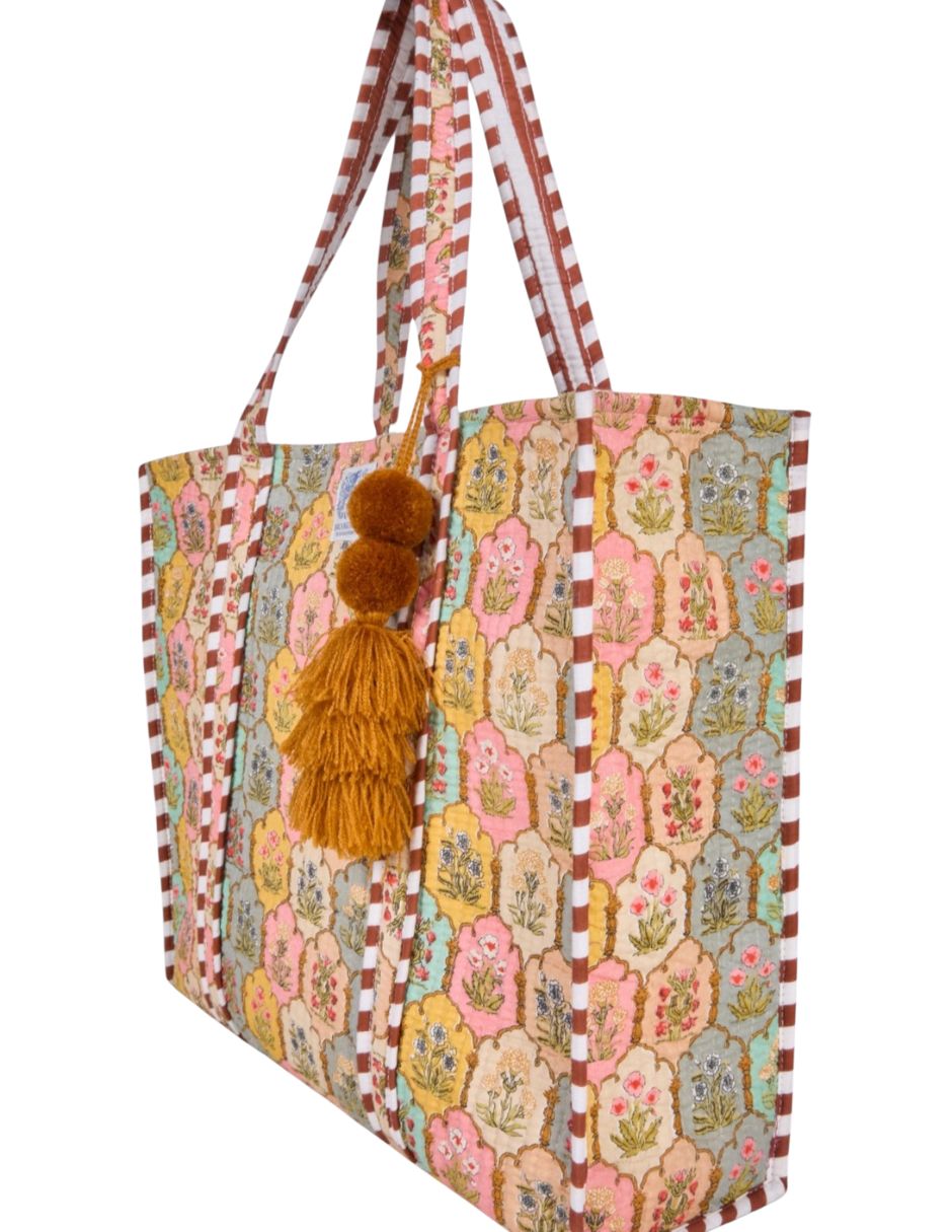 Bolsa porta laptop de algodón