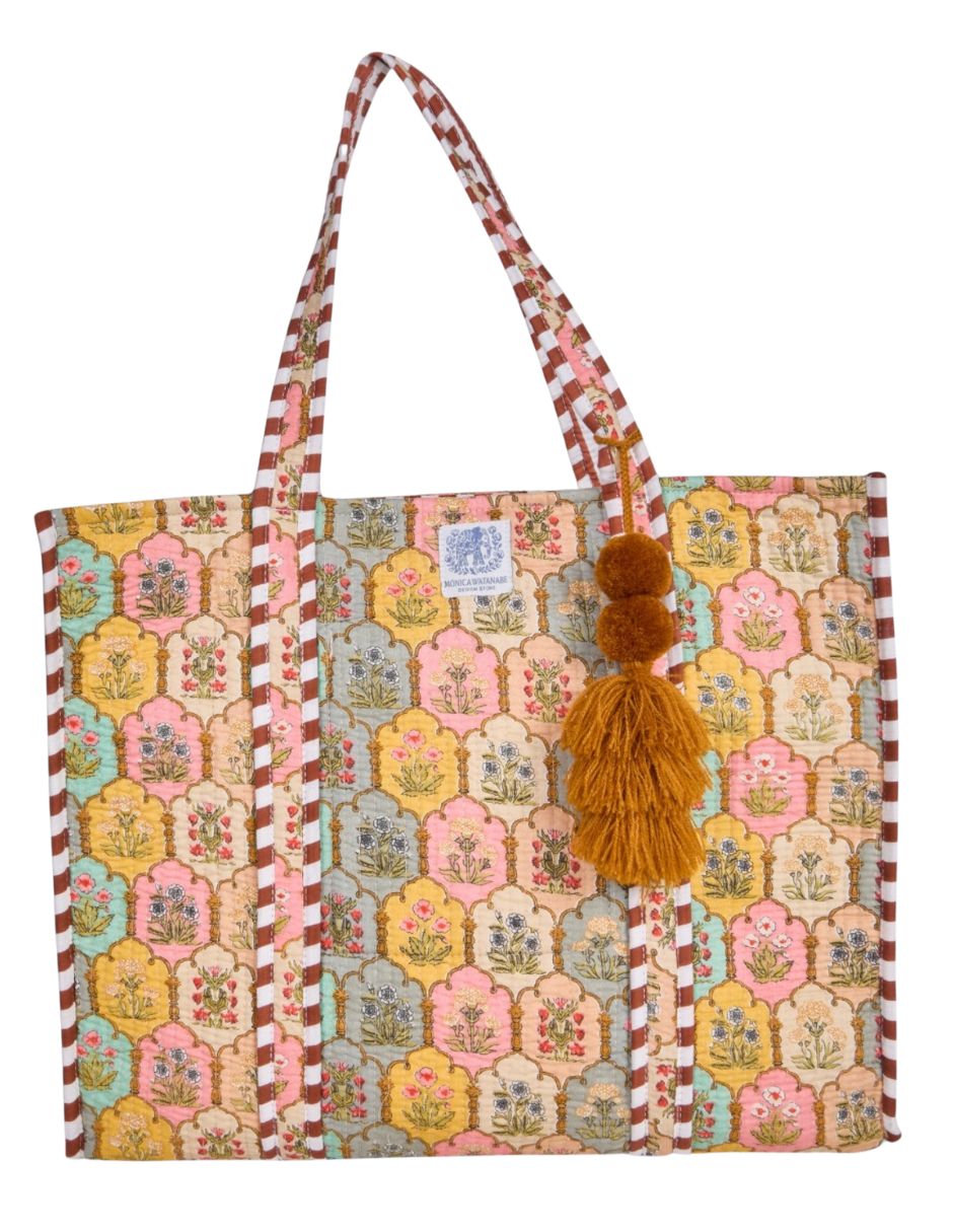 Bolsa porta laptop de algodón