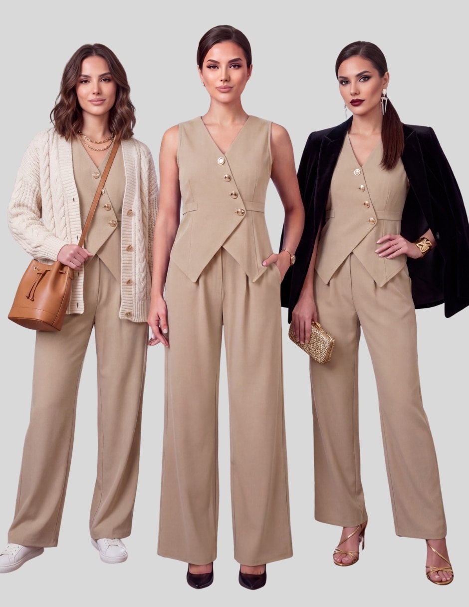 Conjunto formal 2 piezas para Mujer