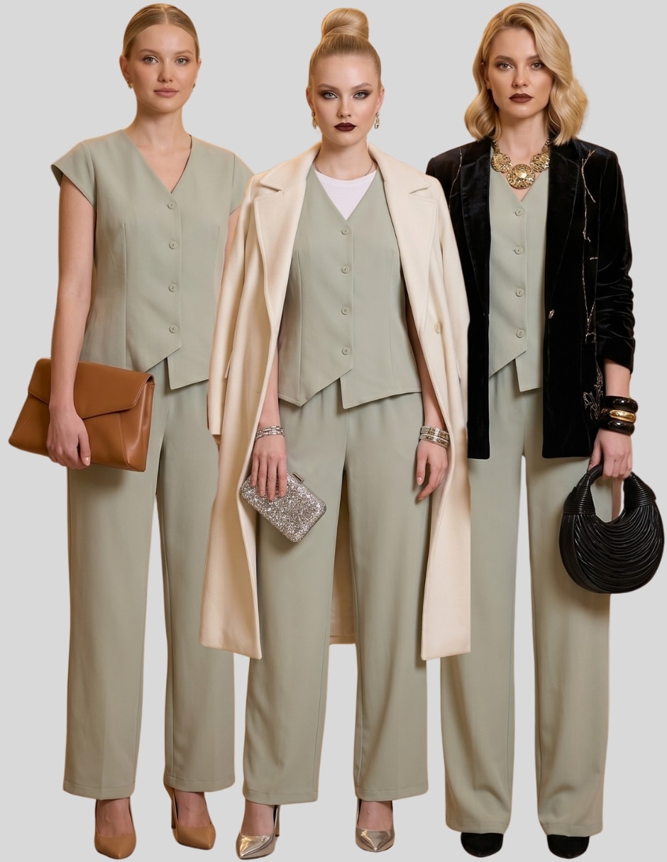 Conjunto formal conjunto elegante para mujer para mujer 5