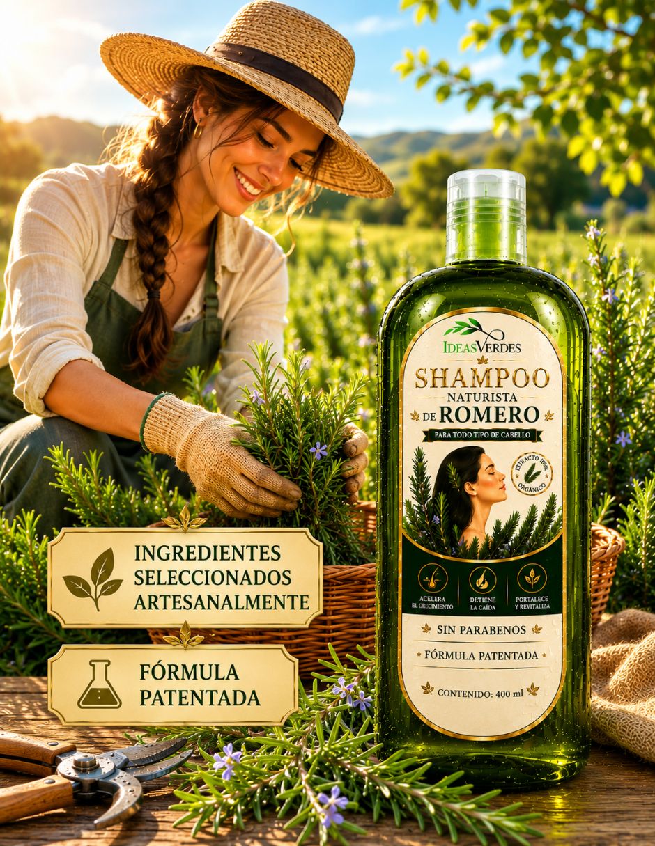 Shampoo anticaída para todo tipo de cabello Shampoo cola de caballo 3