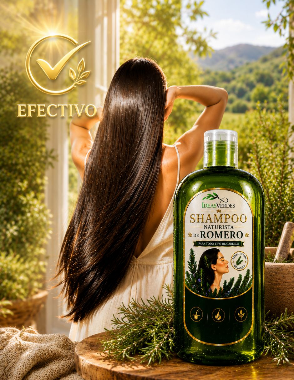 Shampoo anticaída para todo tipo de cabello Shampoo cola de caballo 4