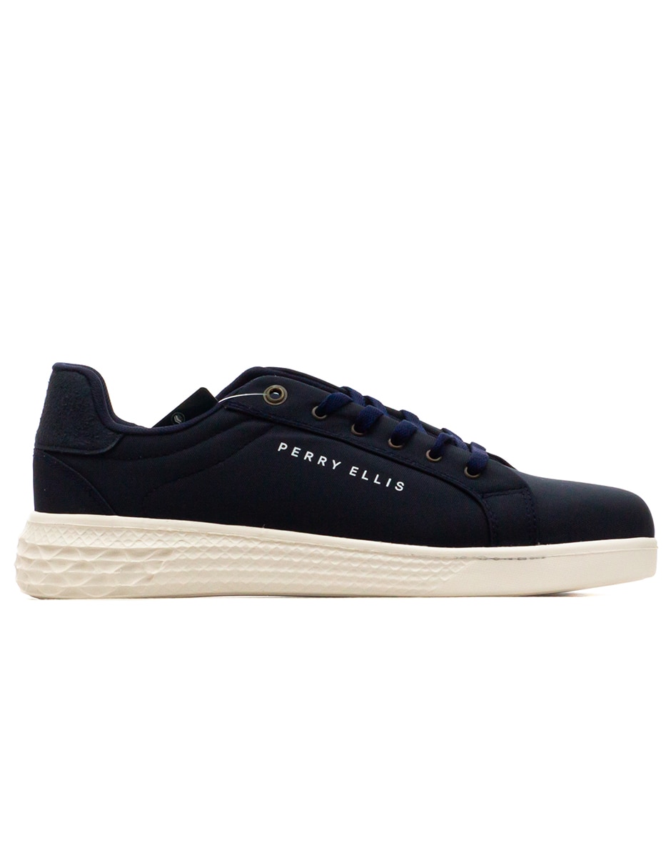 Tenis de piel perry ellis para hombre