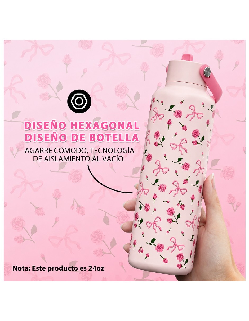 Termo Genérica de acero inoxidable con tapa flip top