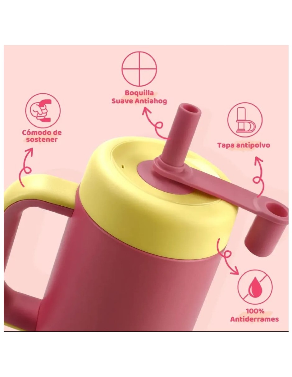 Set termo Genérica de acero inoxidable con tapa rosca