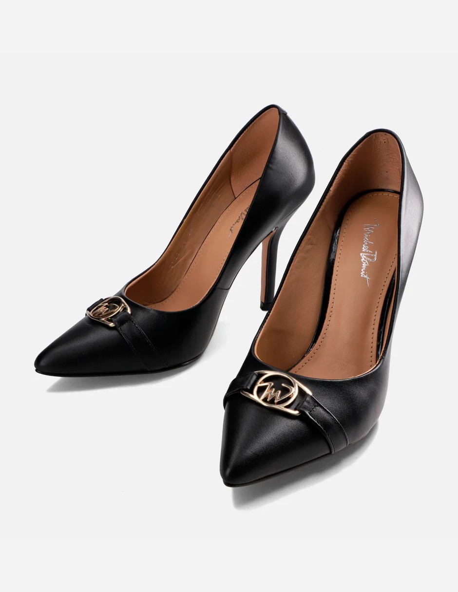 Zapatilla de piel para mujer 2