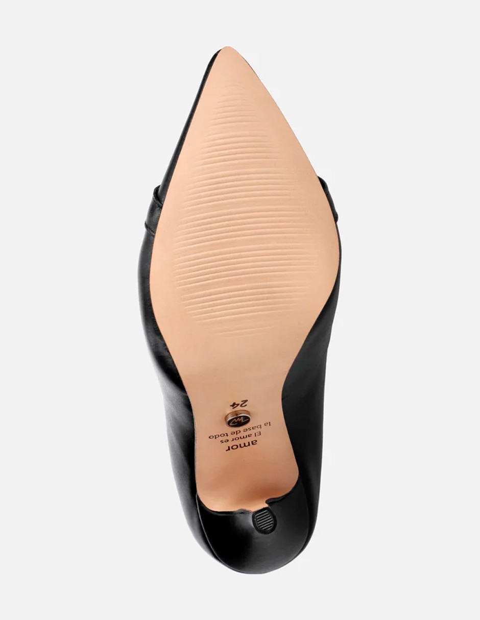 Zapatilla de piel para mujer 4