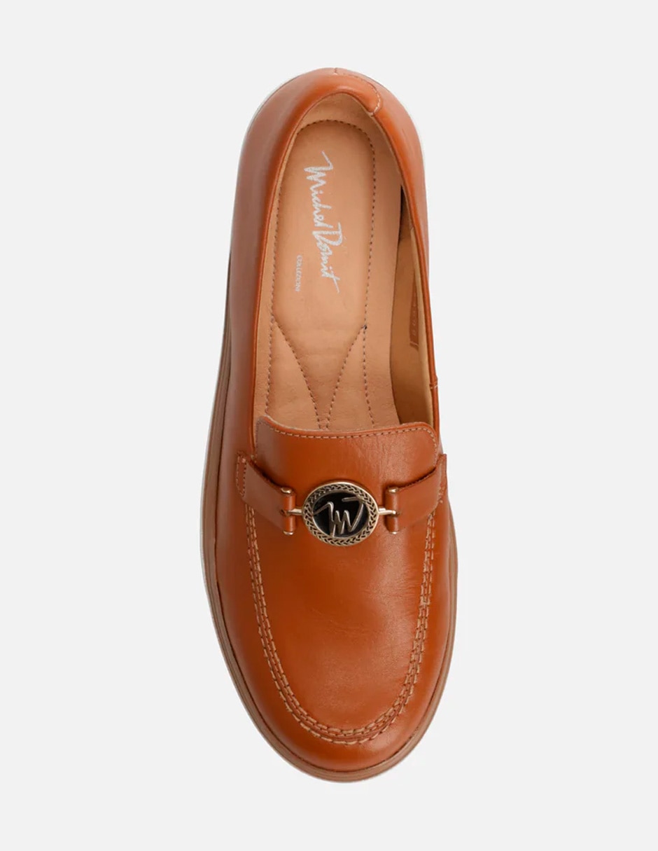 Mocasín de piel para mujer 3
