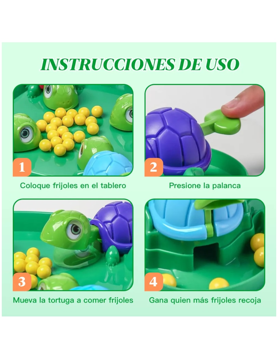 Juego de mesa tortugas comelonas 2