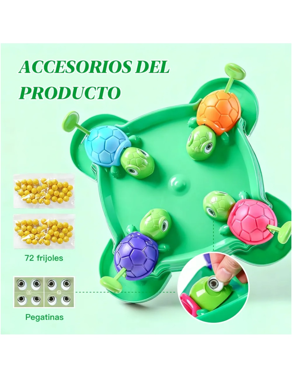 Juego de mesa tortugas comelonas 4