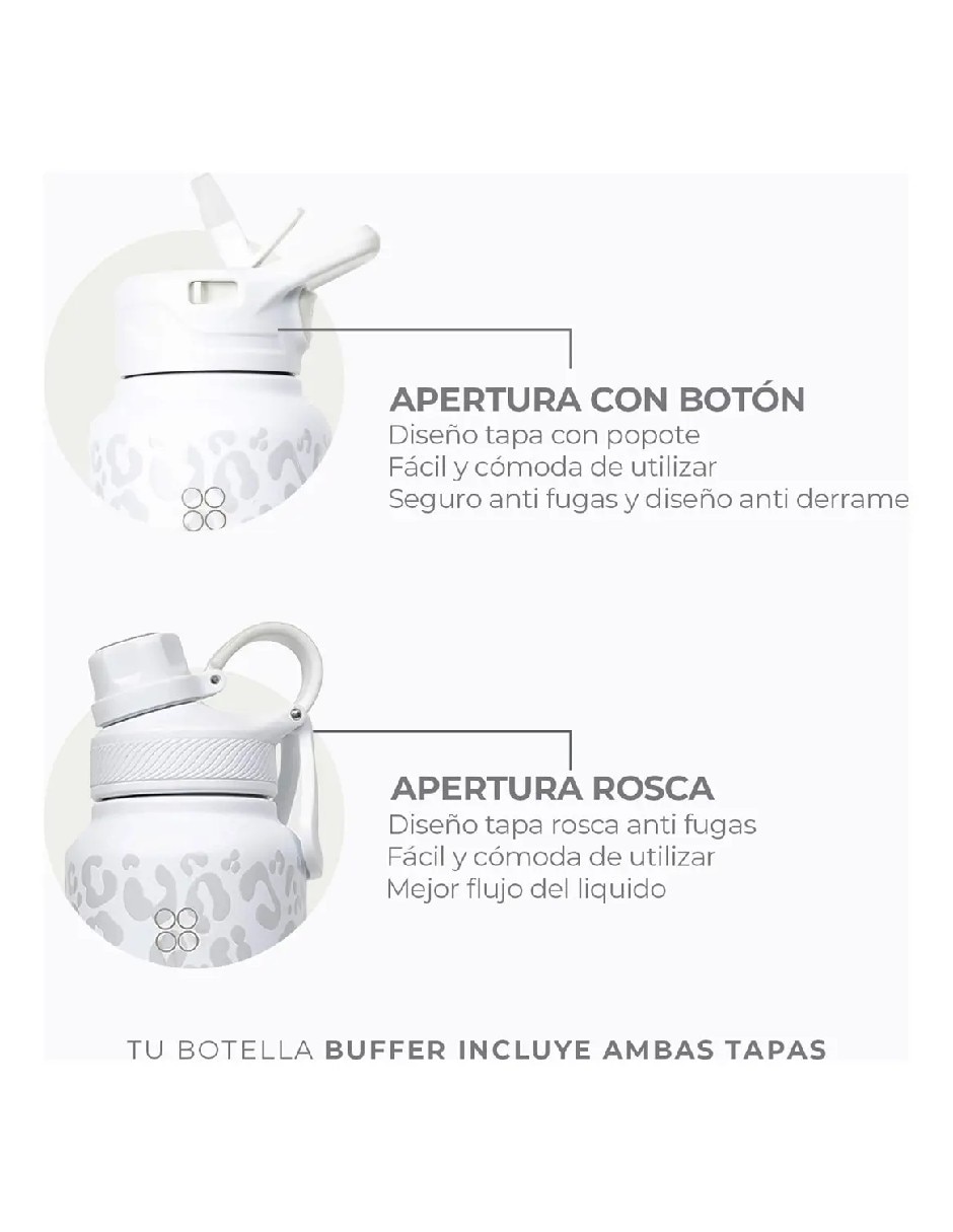 Termo de acero inoxidable con tapa flip top 2