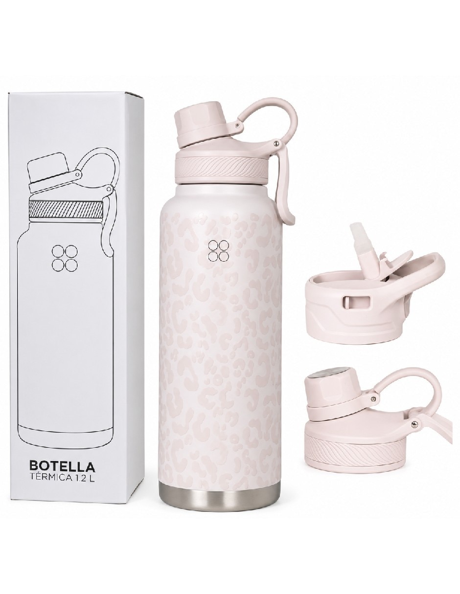Termo Genérica de acero inoxidable con tapa flip top