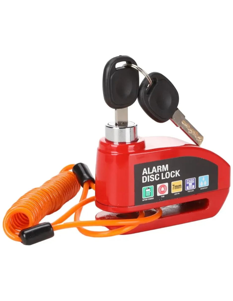 Candado con alarma de llave 4
