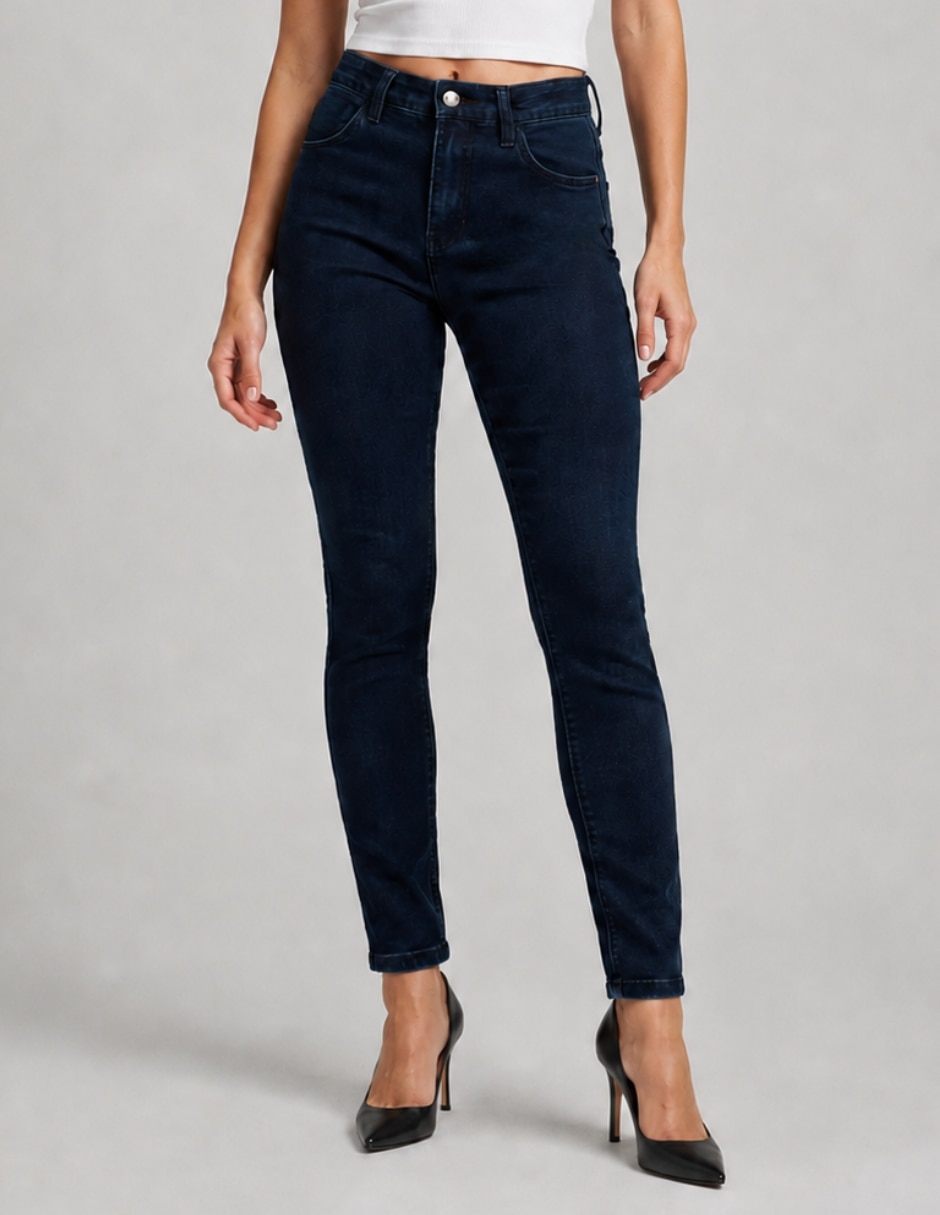Jeans/jegging/jeans jogger regular skinny cintura alta 25253-d para mujer Jeans/jegging/jeans jogger regular skinny cintura alta 25253-d para mujer