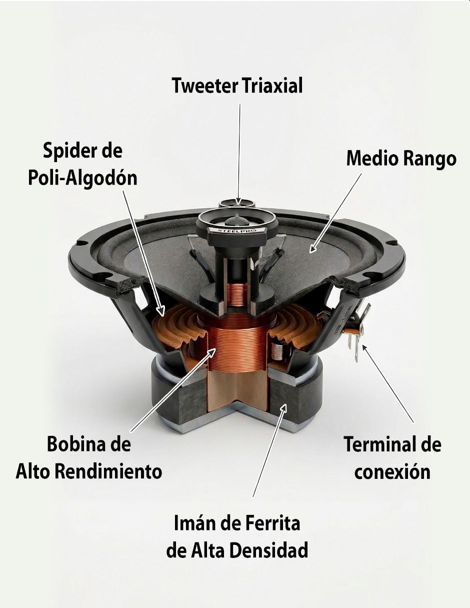 Set de bocinas CX-6563 3