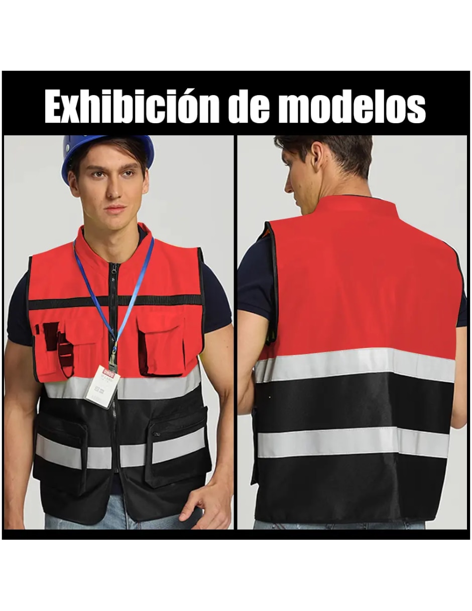 Chaleco genérica repelente al agua con bolsillos para hombre