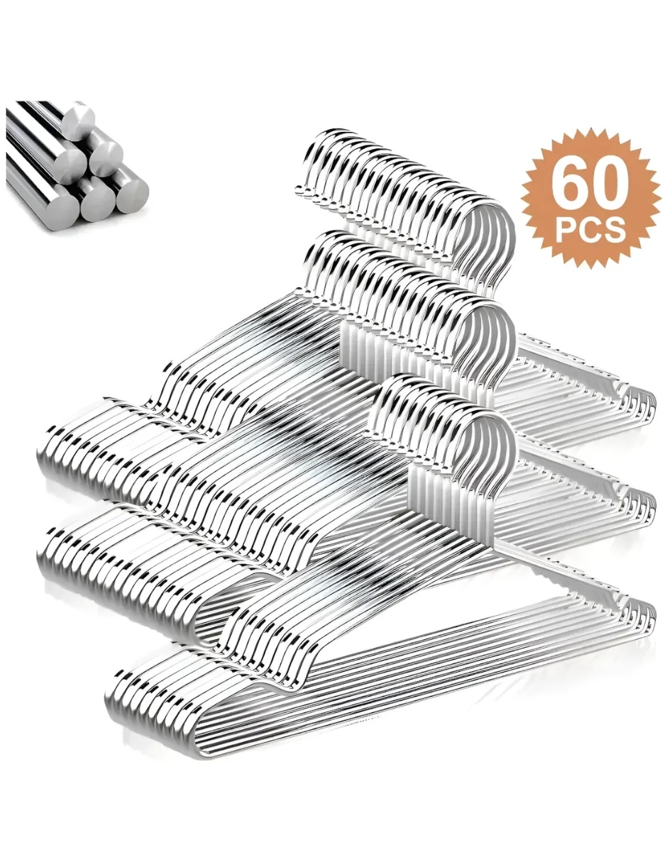 Set gancho Genérica de acero inoxidable 50 piezas