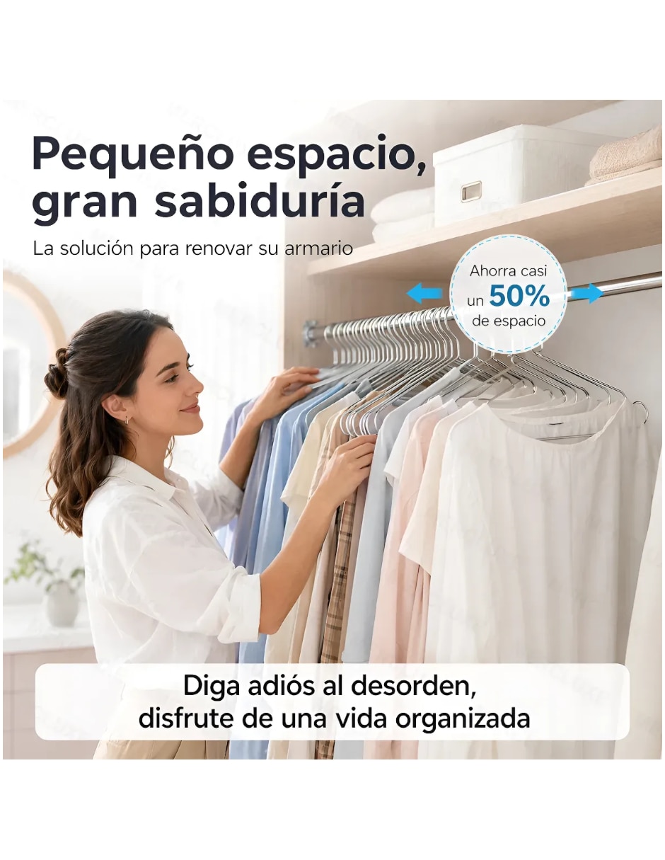 Set gancho Genérica de acero inoxidable 50 piezas
