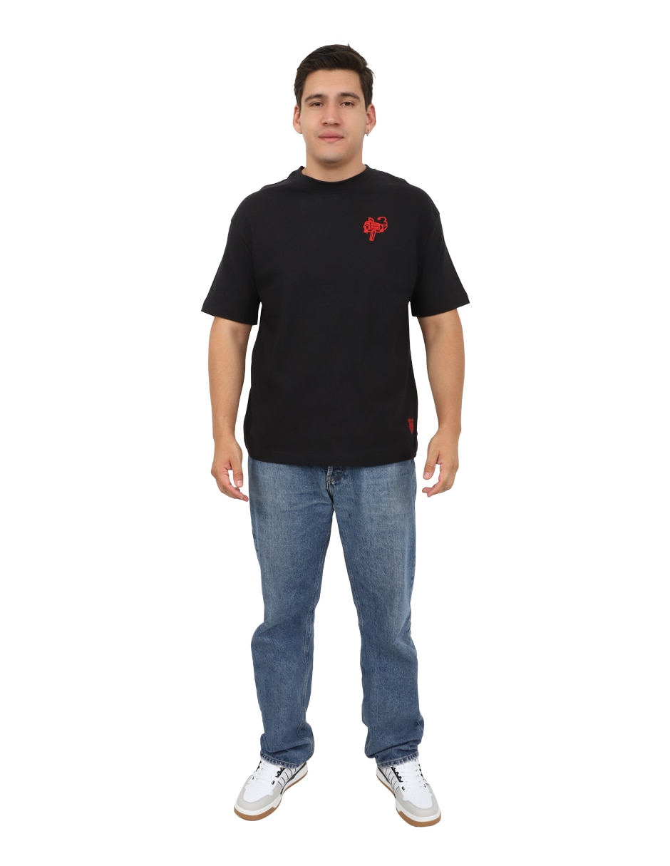 Playera Street cuello redondo para hombre Playera Street cuello redondo para hombre