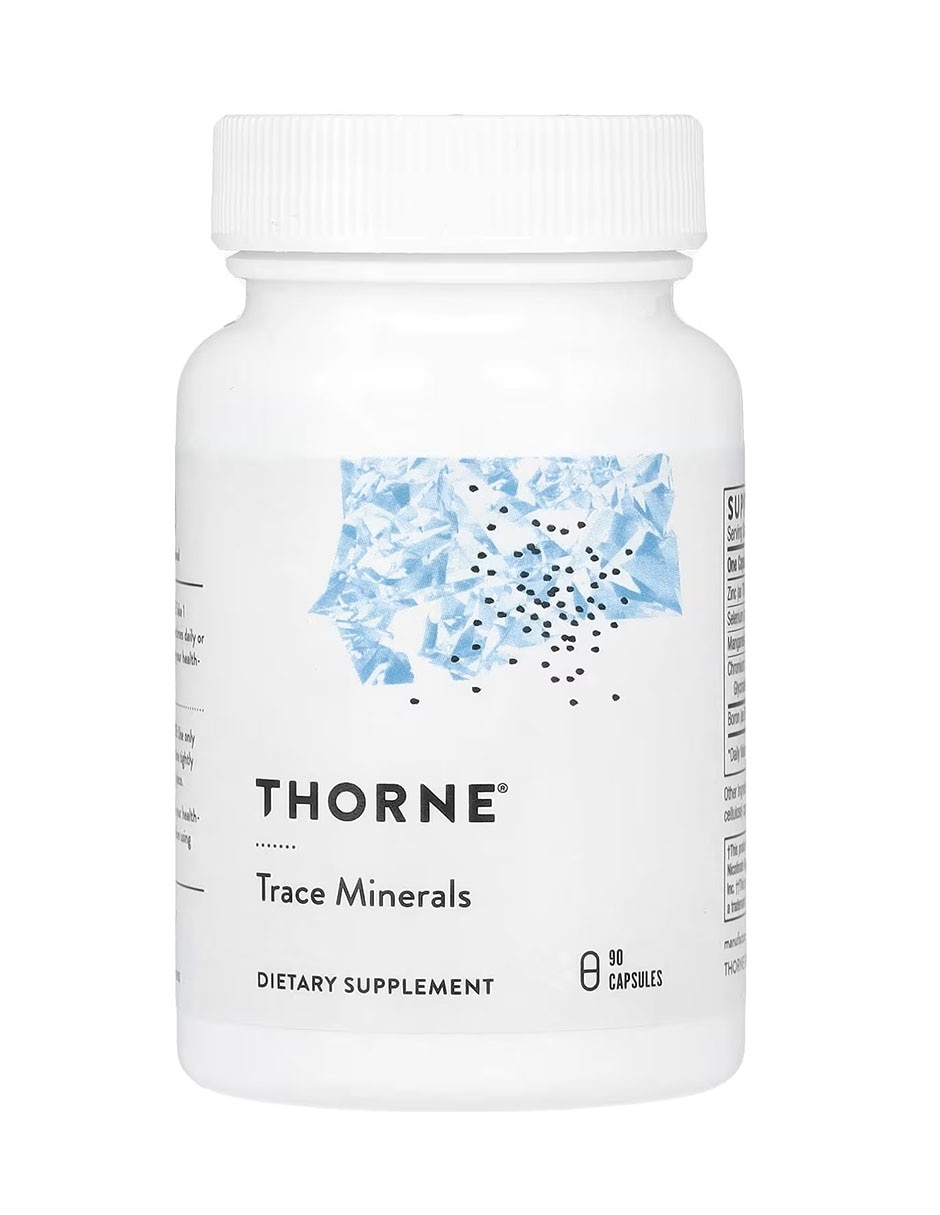 Oligoelementos Thorne con zinc de 90 cápsulas