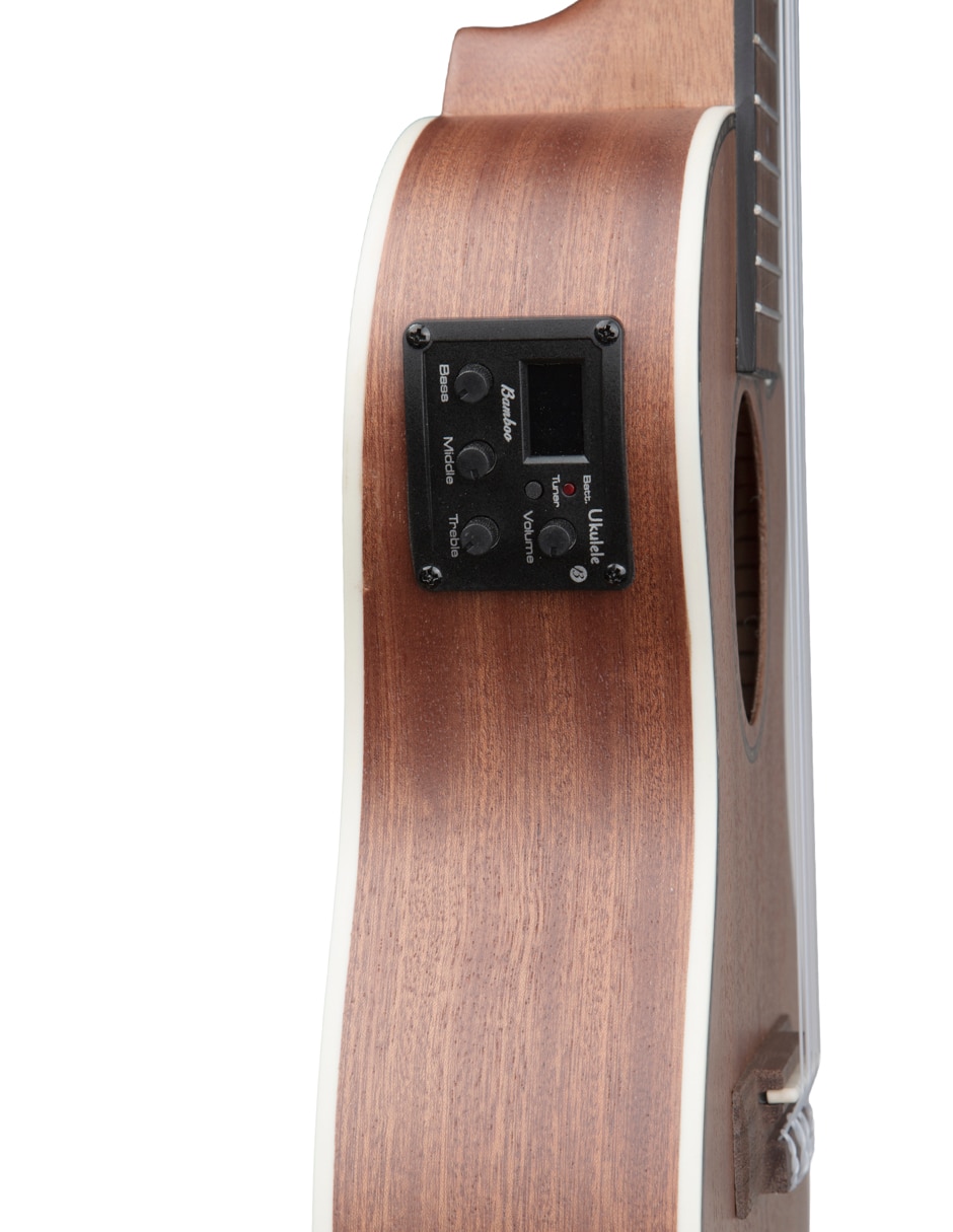 Ukelele Concierto Bamboo U-23-sapele-c-q de sapele laminado