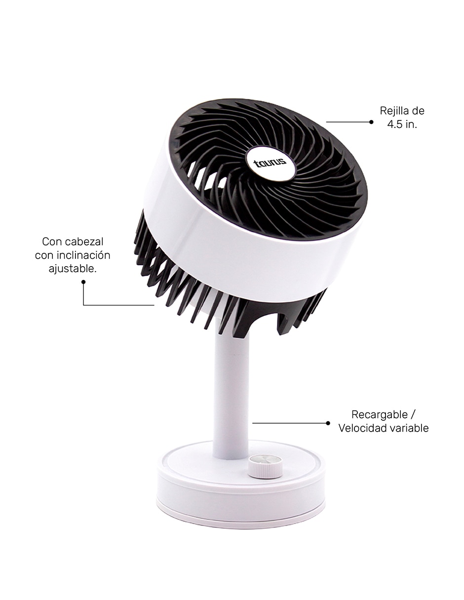 Ventilador USB Taurus de 5 v