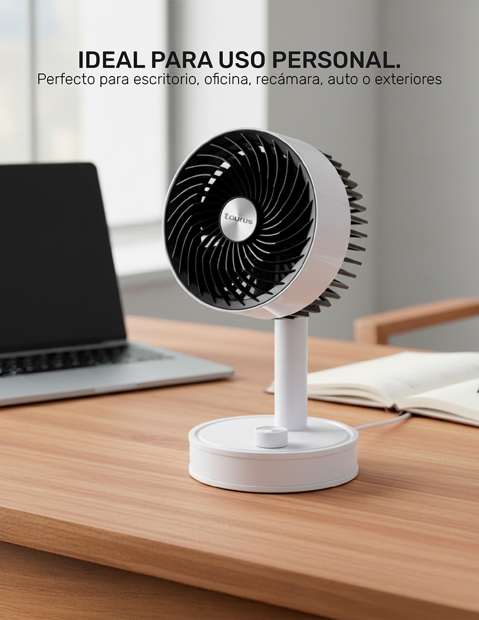 Ventilador USB Taurus de 5 v