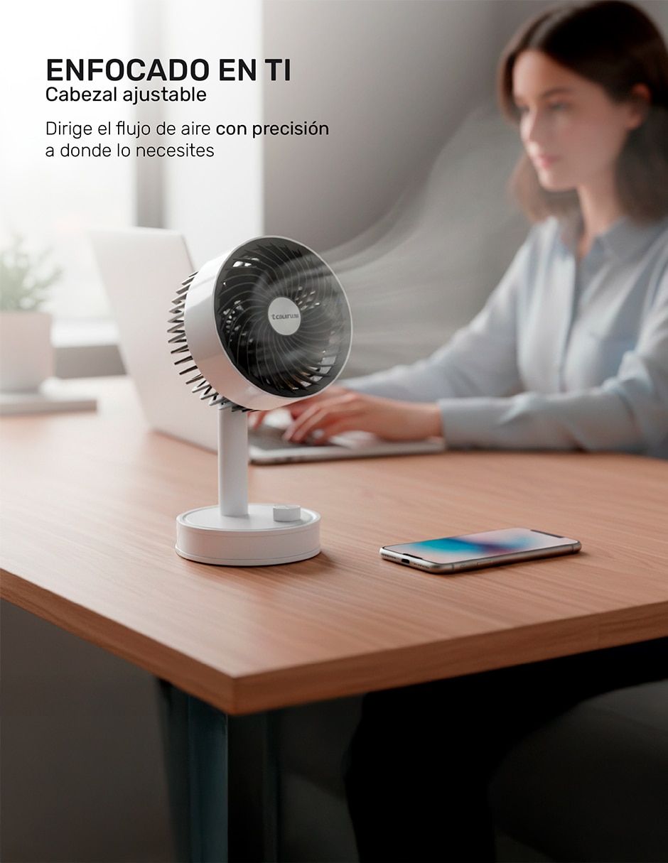Ventilador USB Taurus de 5 v