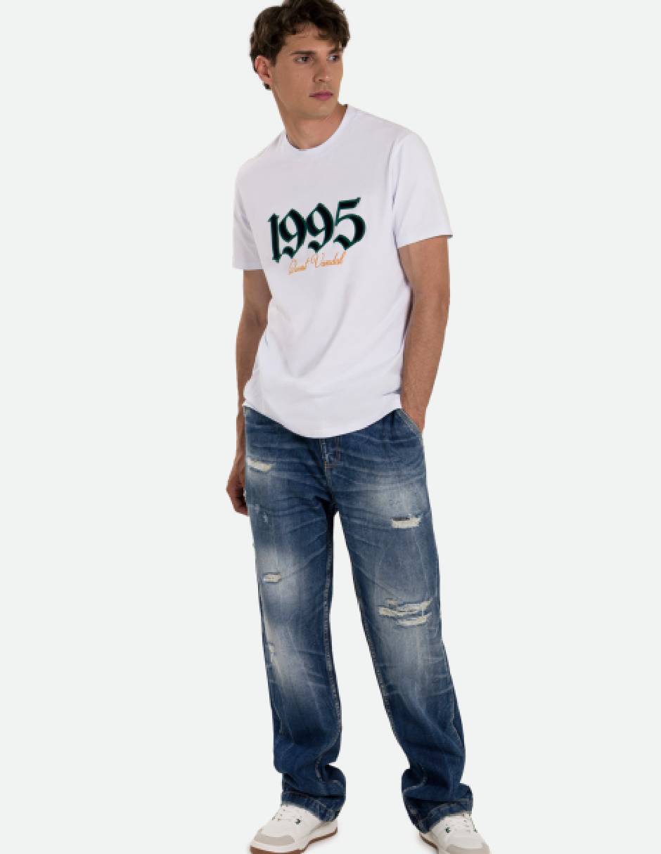 Playera cuello redondo para hombre 4