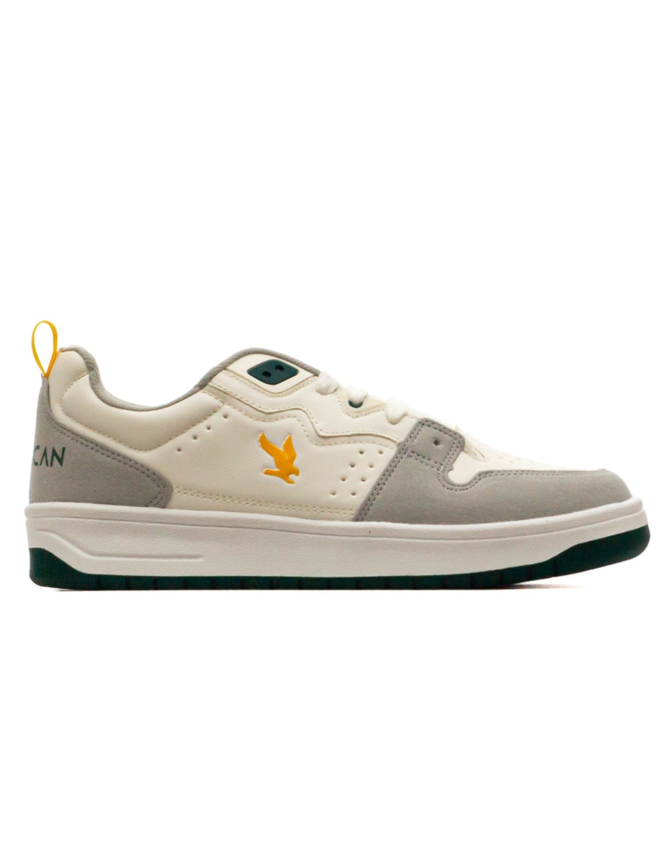Tenis de piel american fire para hombre