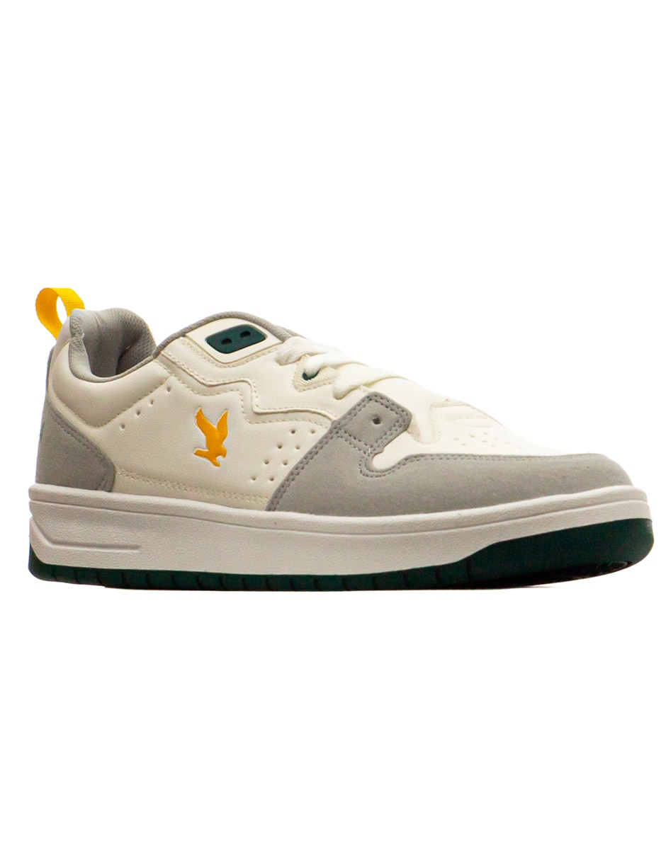 Tenis de piel american fire para hombre